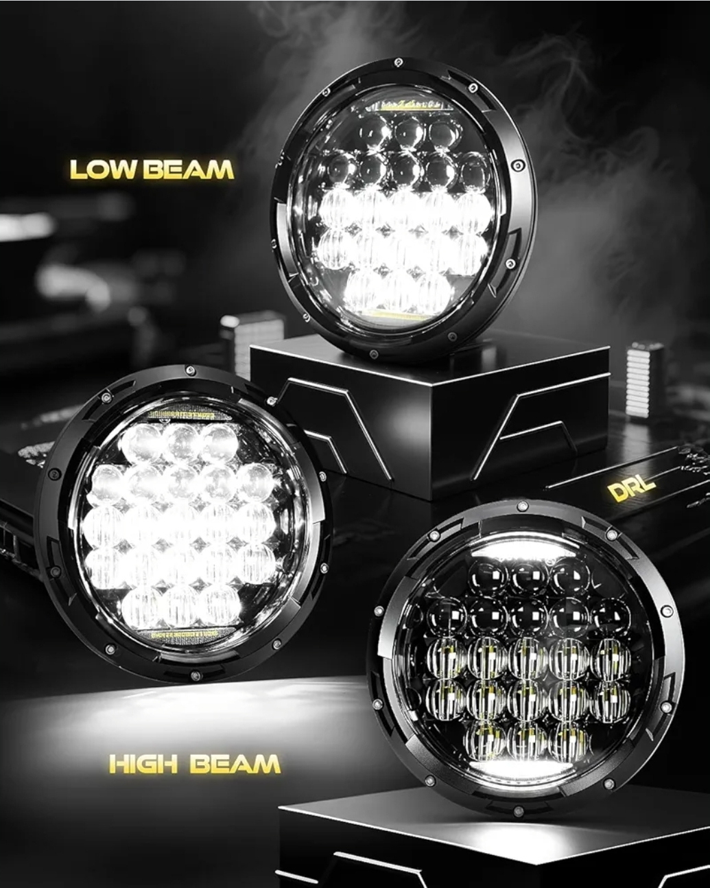 COWONE 130w 5D Lens 7 Inch LED - photo 2