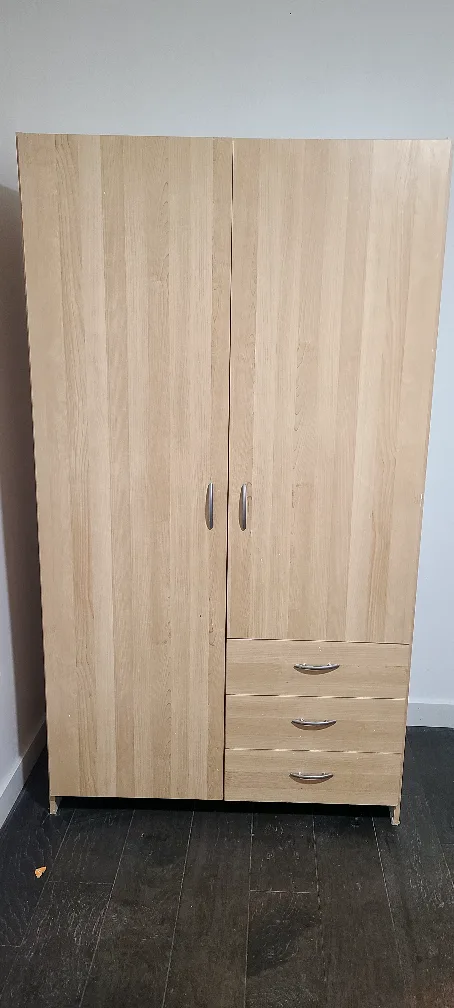 FREE !! Wardrobe with shelves and drawers thumbnail