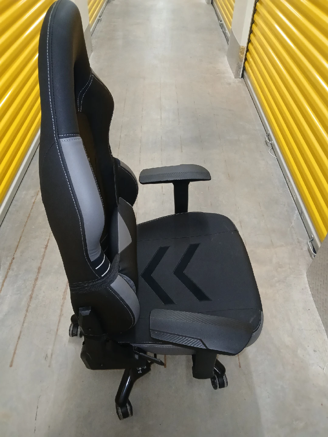 Black & Gray Gaming Chair