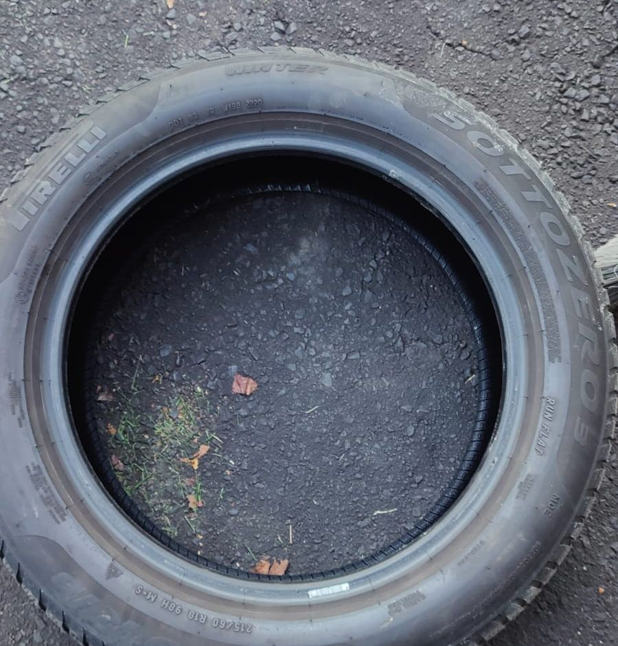 Mercedes -4 Pirelli Sottozero Winter Tires 215/60 R18