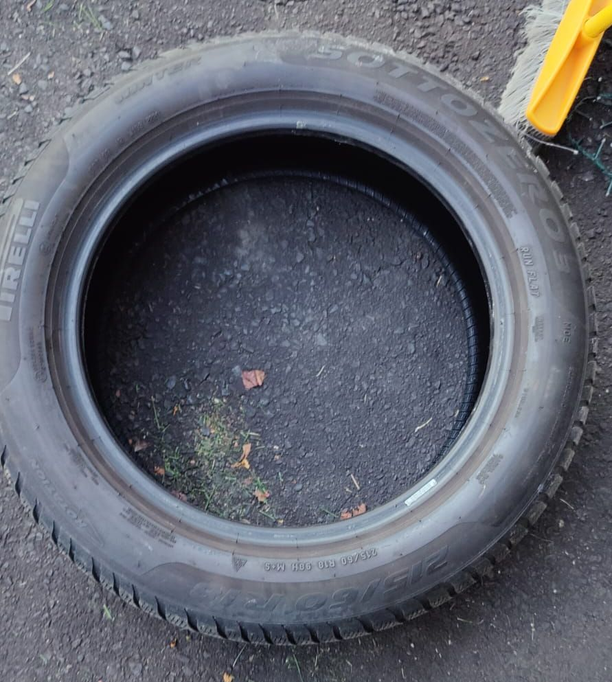 Mercedes -4 Pirelli Sottozero Winter Tires 215/60 R18 - photo 3