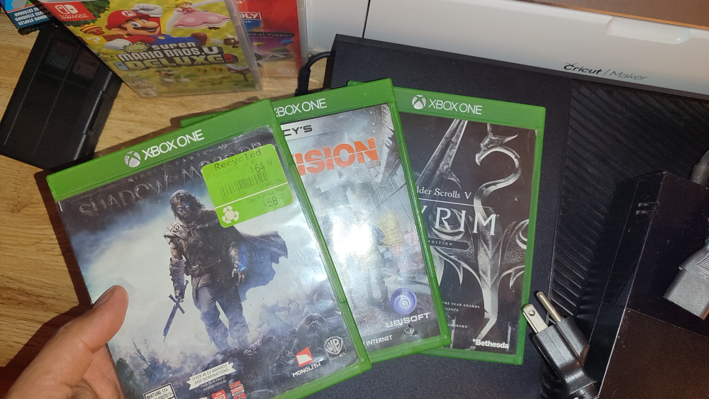 Xbox One Console with 3 Games - photo 2
