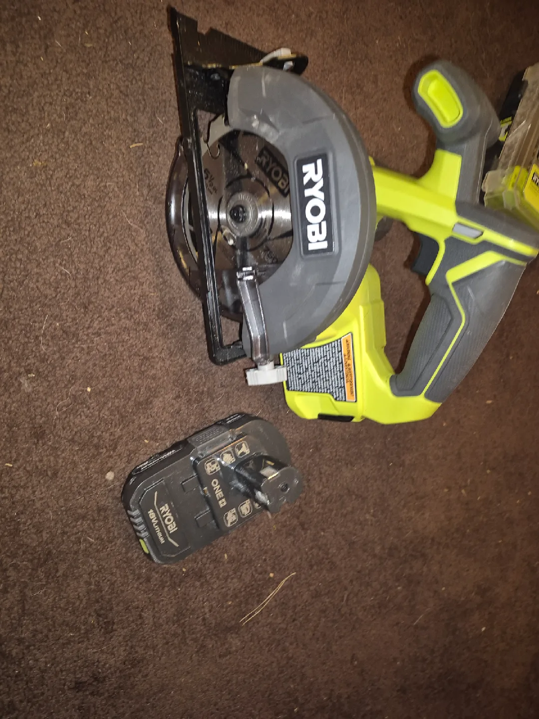 Ryobi ONE+ 18V Cordless Circular Saw thumbnail