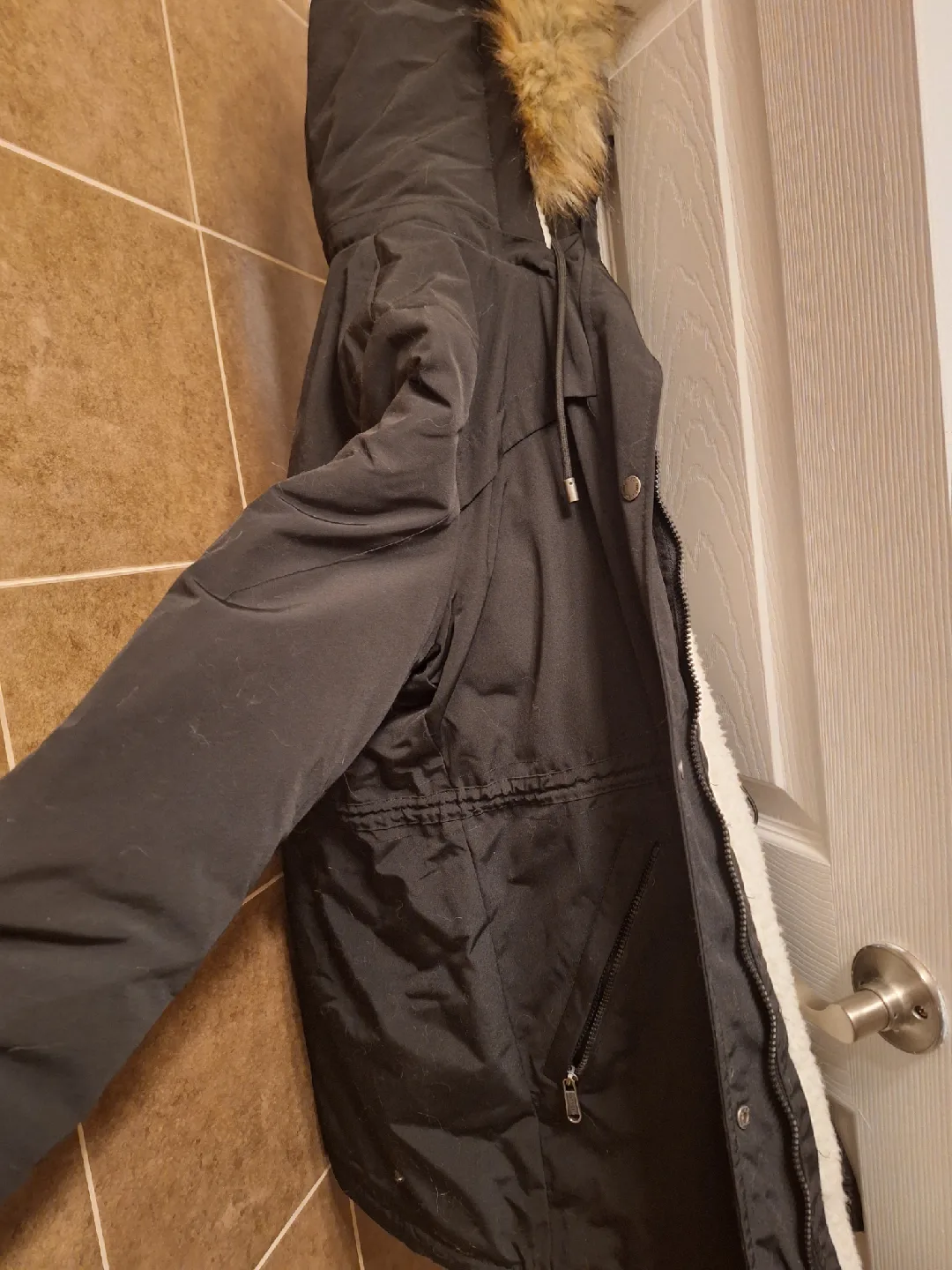 Nine West Black Winter Coat image indicator(2)