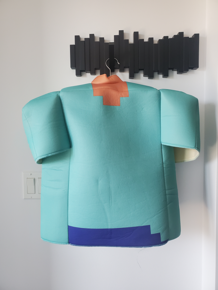 Minecraft Costume (M- size 7-8)
