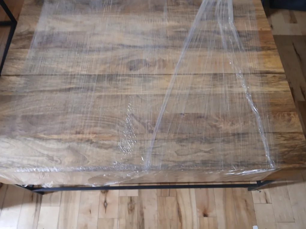 West Elm Rustic Storage Coffee Table - Raw Mango image indicator(3)