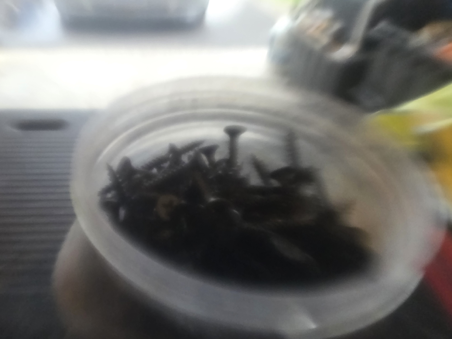 container of drywall screws - photo 2