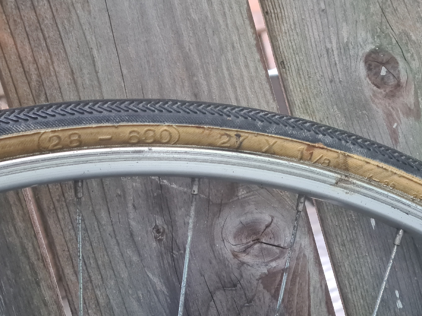 27 x 1 1/4 Bicycle Wheel