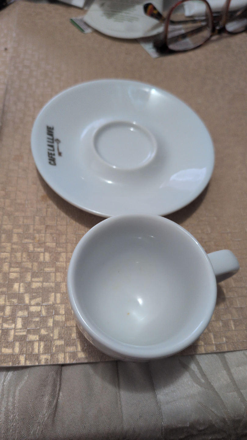 Cafe La Llave Espresso Cup and Saucer Set - photo 2