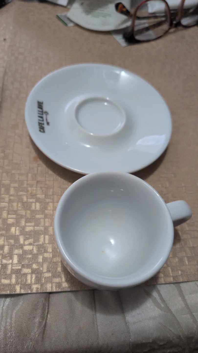Cafe La Llave Espresso Cup and Saucer Set image indicator(2)