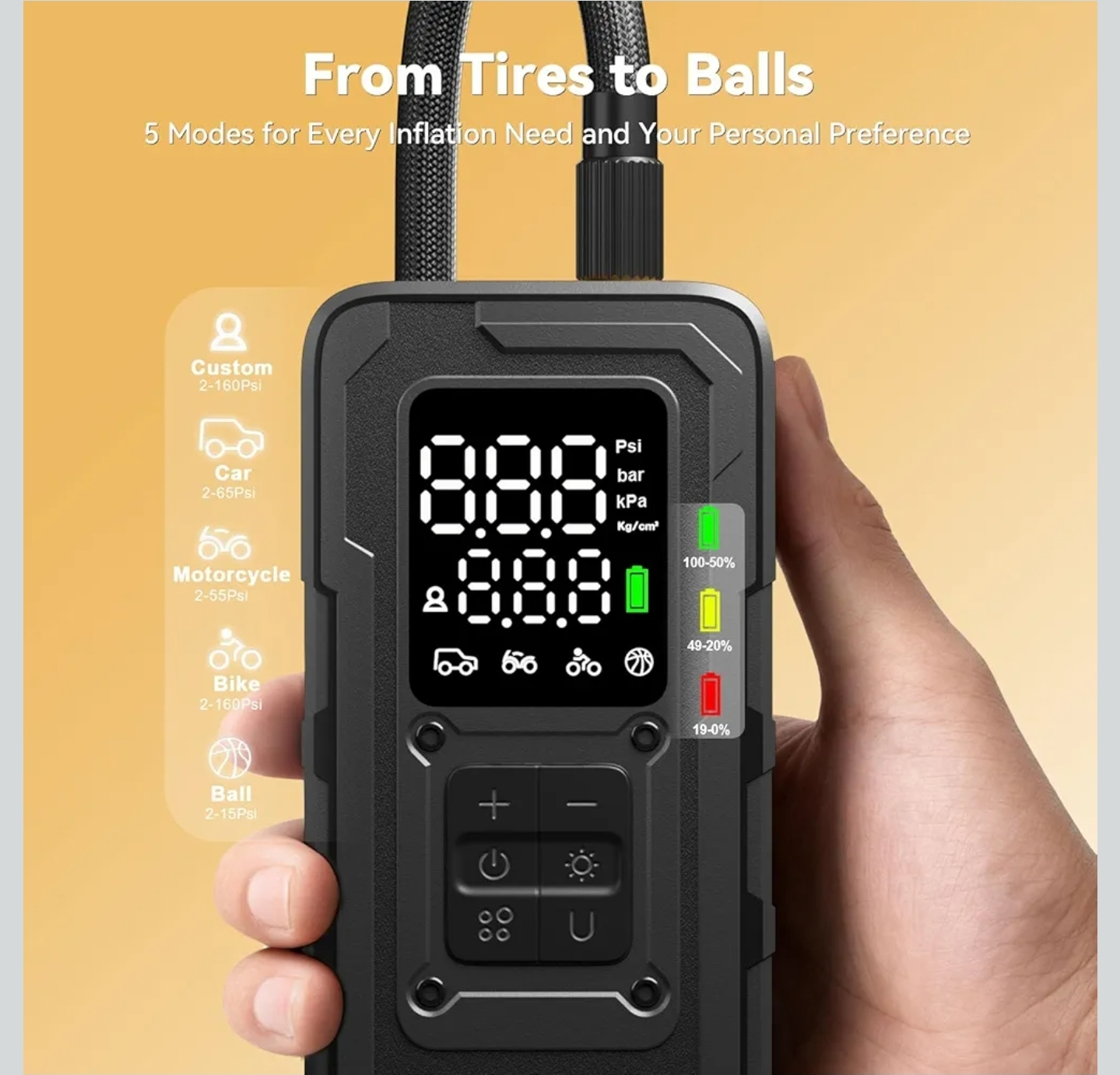 Tire Inflator Portable - photo 5