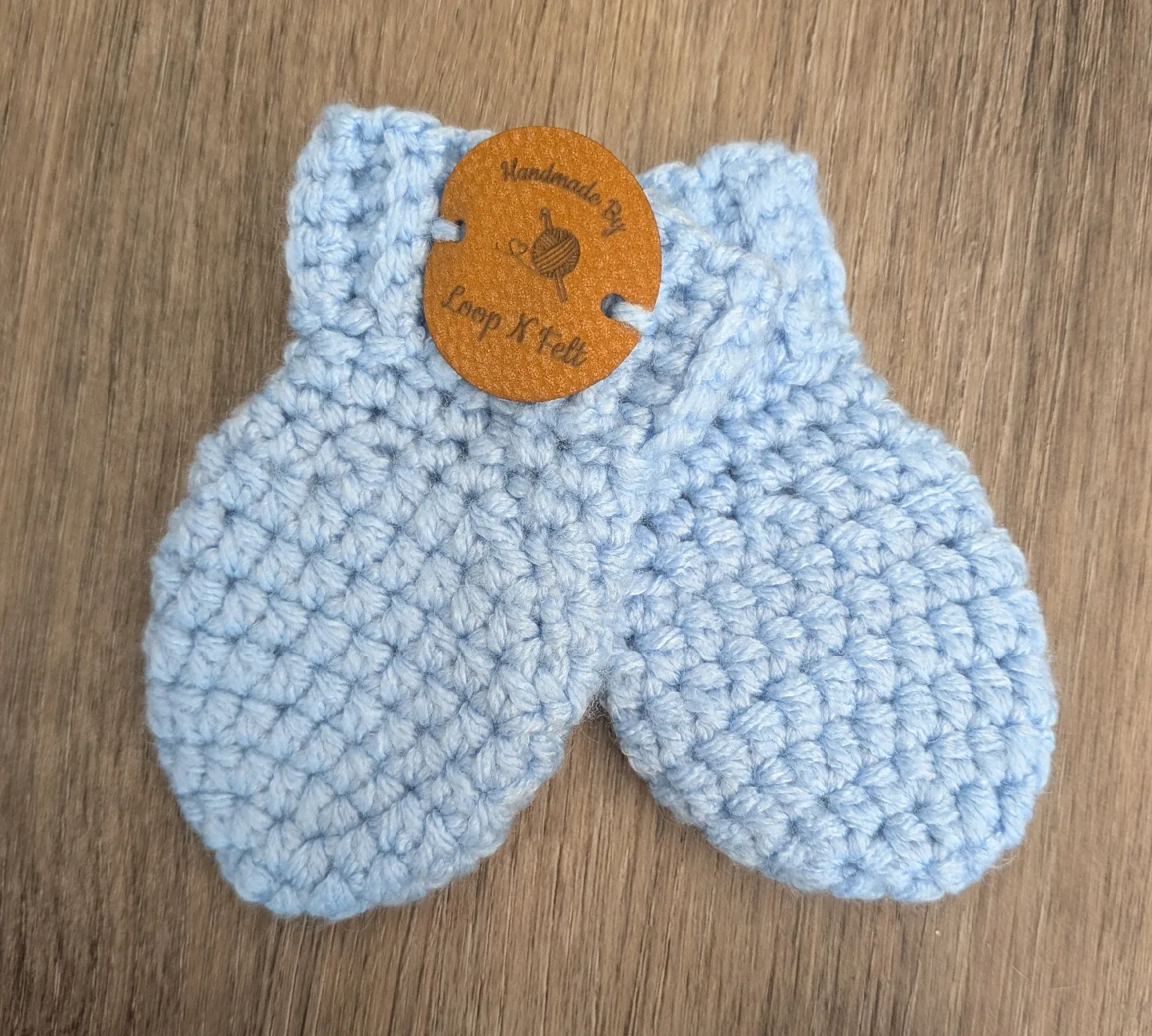 New Handmade Baby Set - Hat, Mittens, Booties image indicator(2)