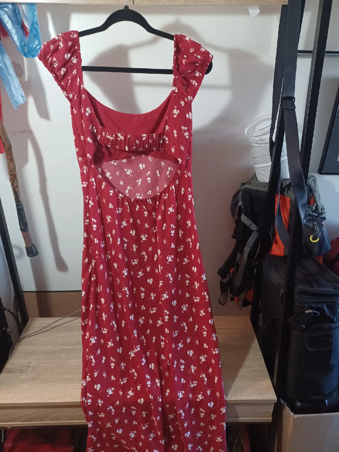 Red Floral Dress - Size Small image indicator(2)