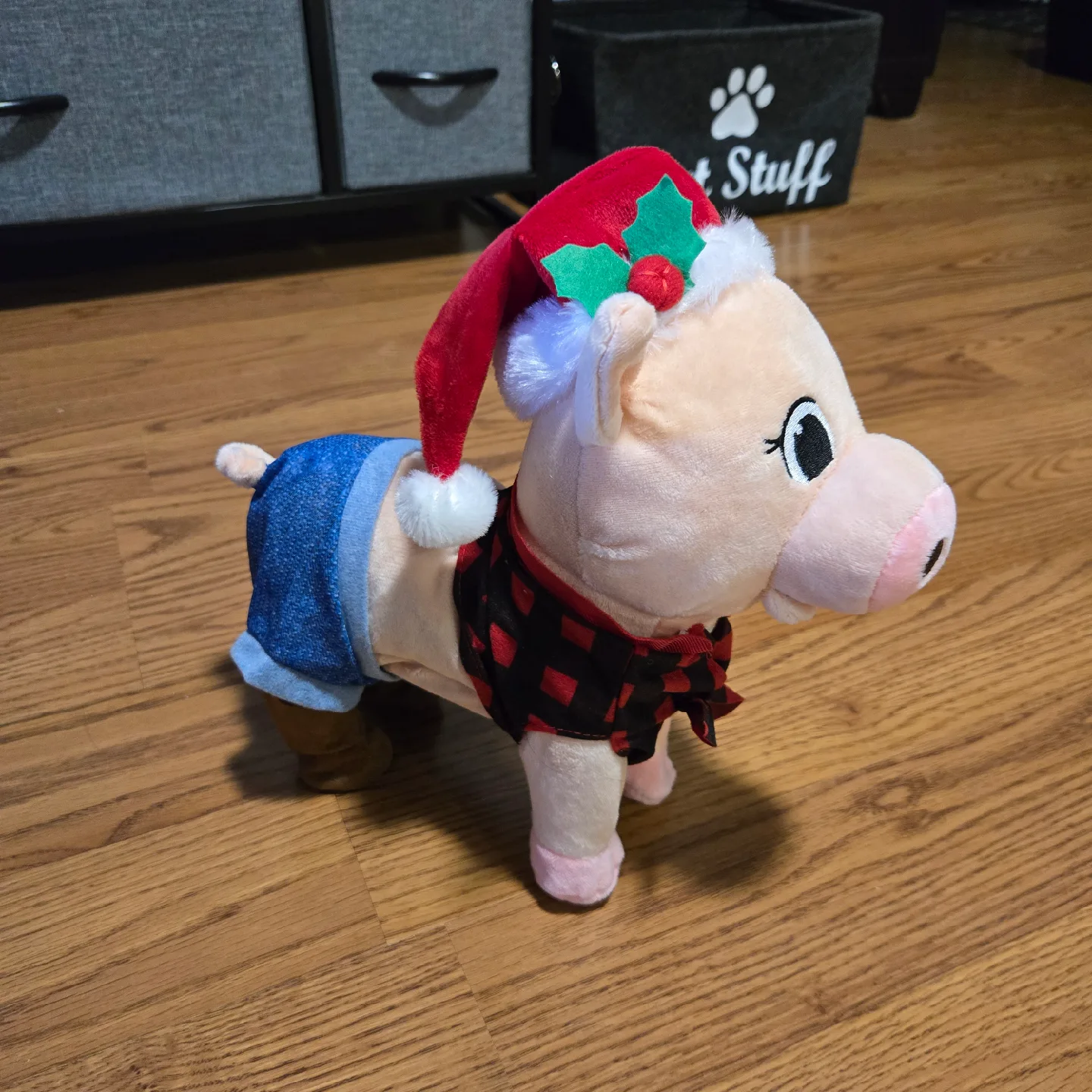 Dancing Xmas Piggy image indicator(3)