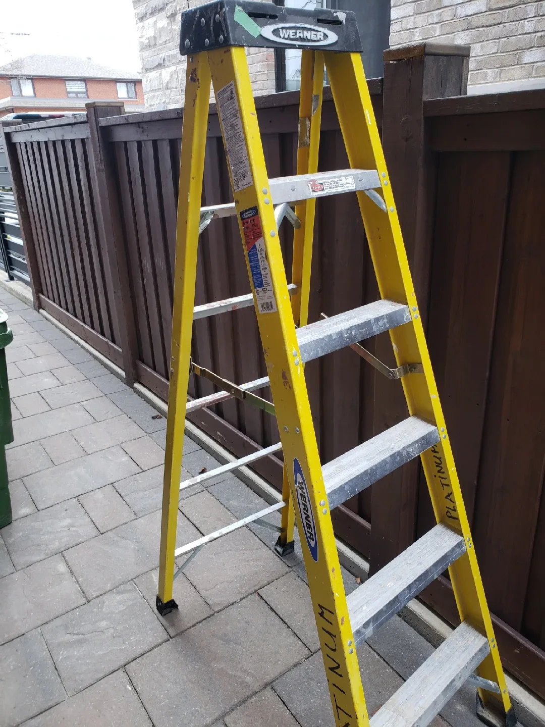 Werner Platinum Ladder 6ft image indicator(2)