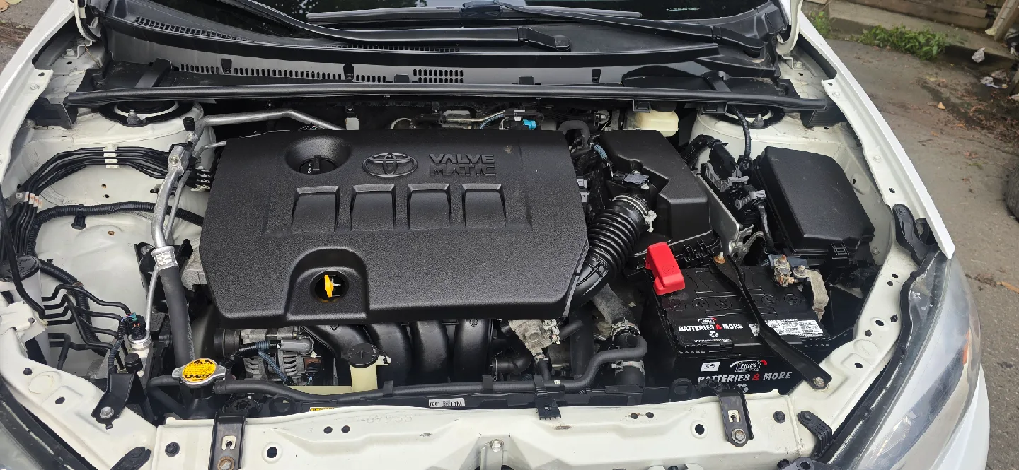 White Toyota Corolla LE image indicator(6)