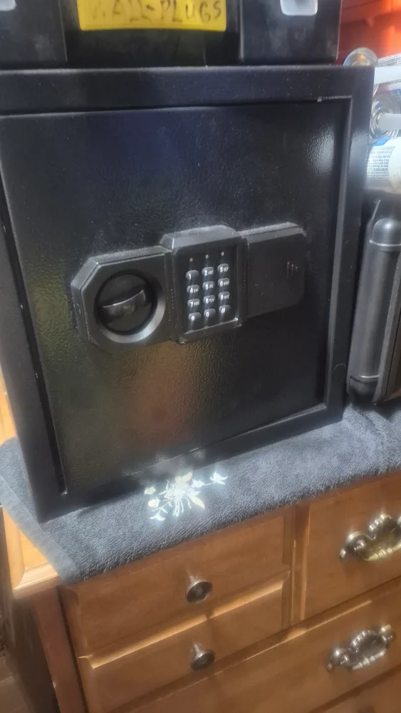 Fireproof safe. with key and or combination image indicator(5)
