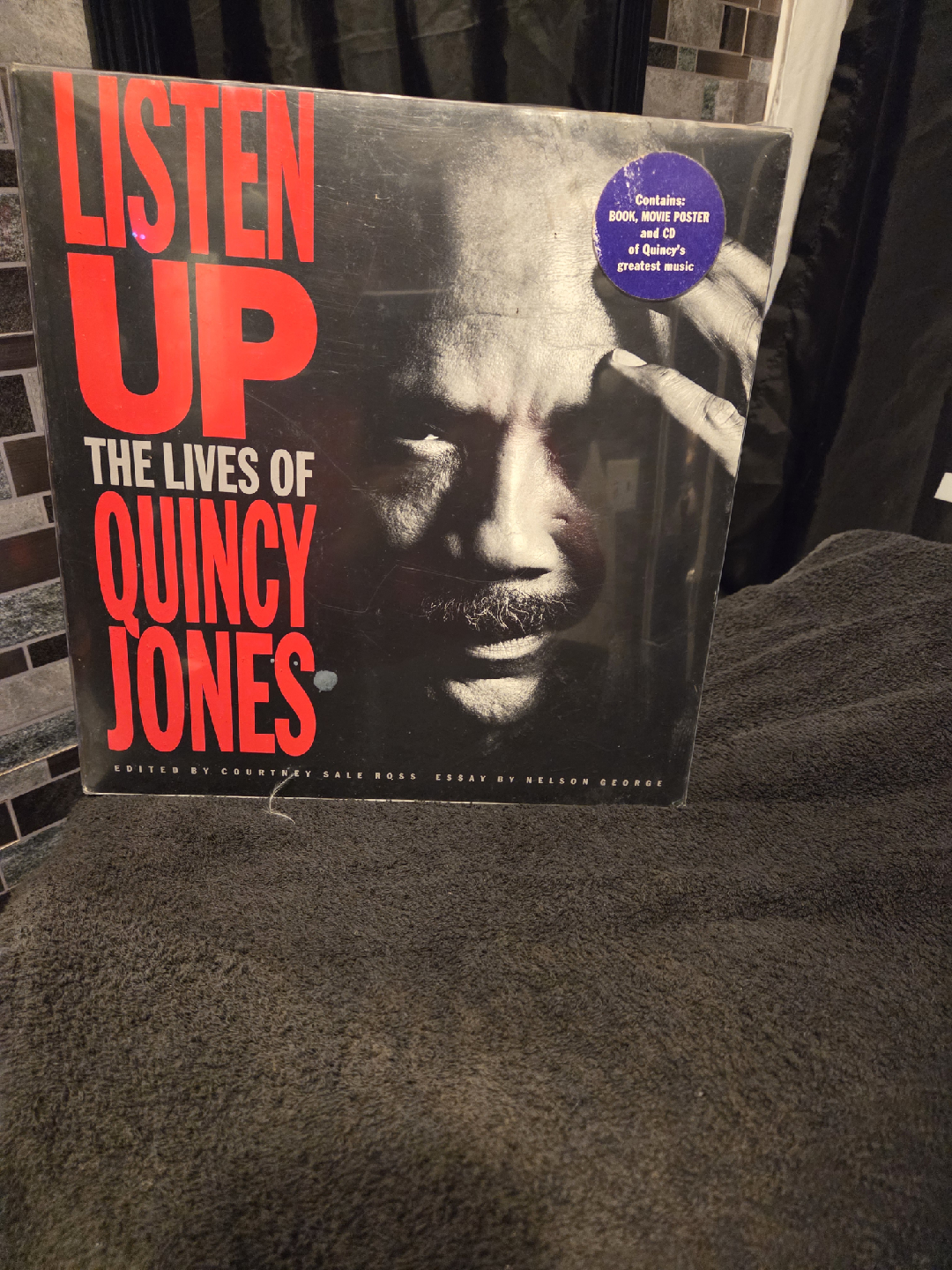 Quincy Jones - Listen Up (CD, Book, Poster)
