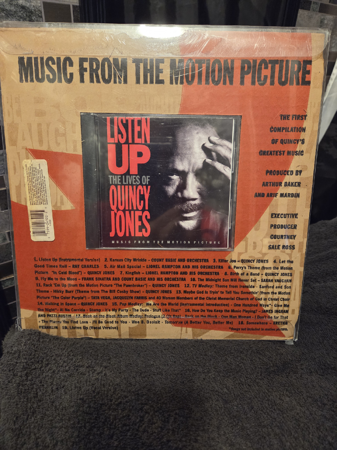 Quincy Jones - Listen Up (CD, Book, Poster) - photo 2