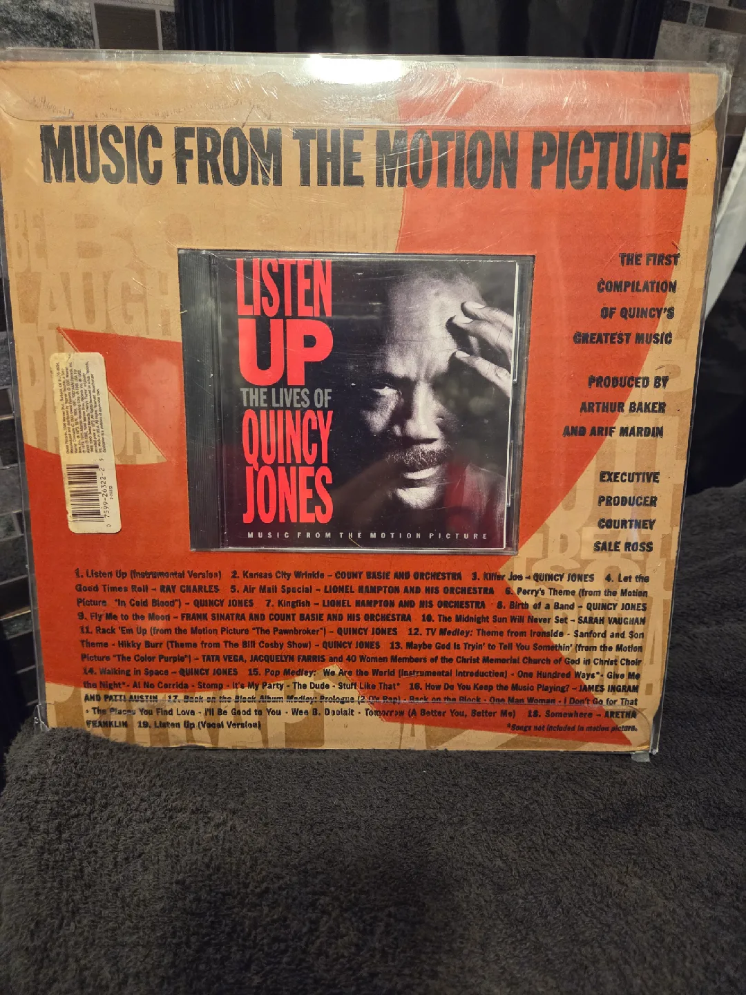 Quincy Jones - Listen Up (CD, Book, Poster) image indicator(2)