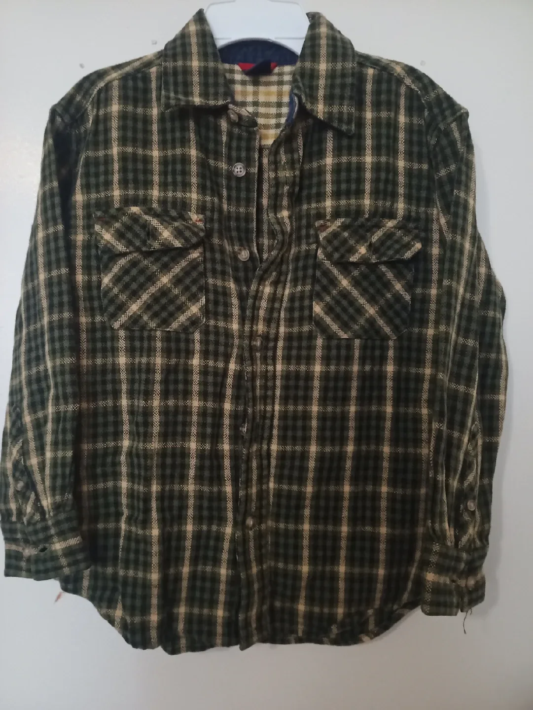 GAP Kids Plaid Flannel Shirt Size S (6-7)