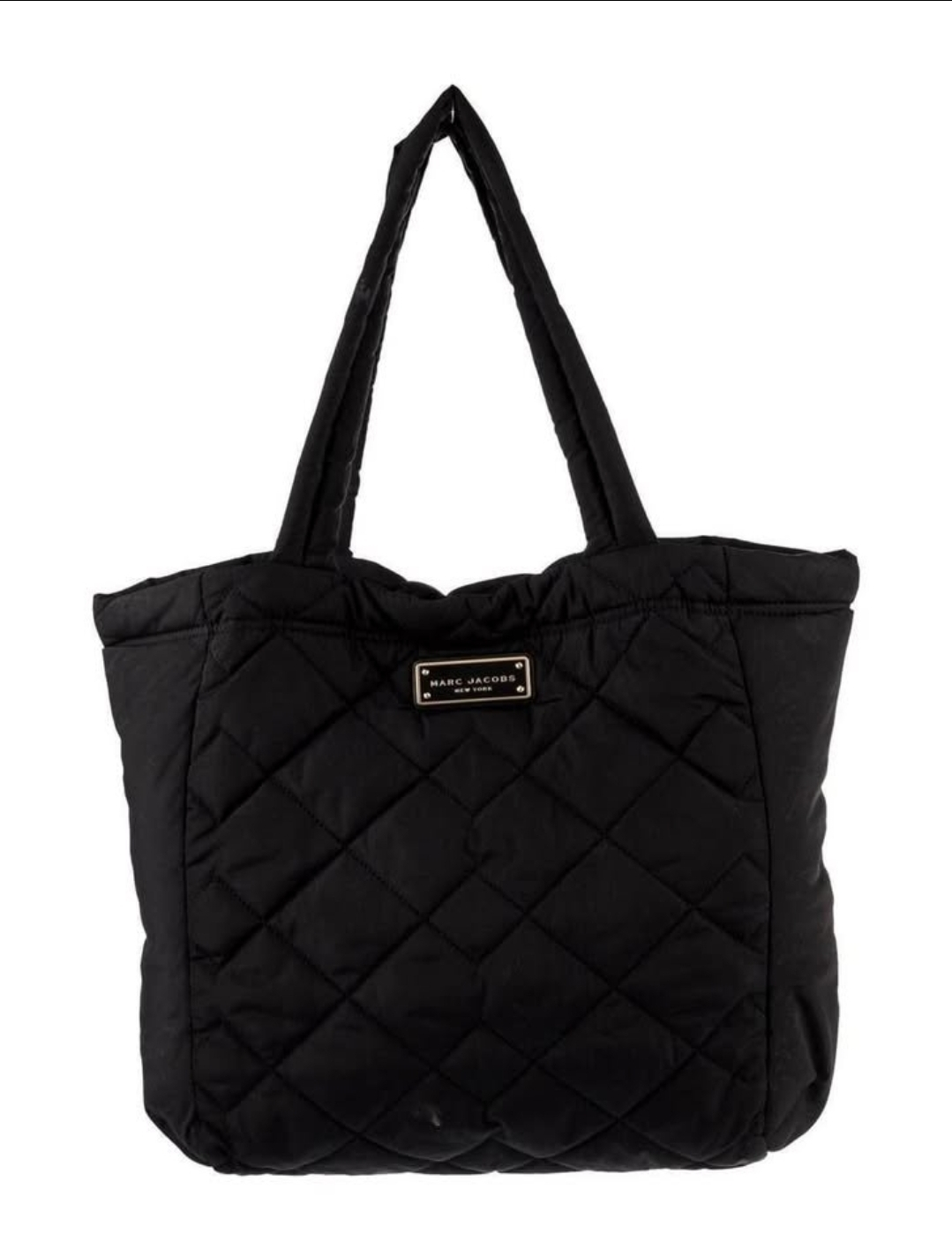 Marc Jacobs Black Quilted Tote Bag