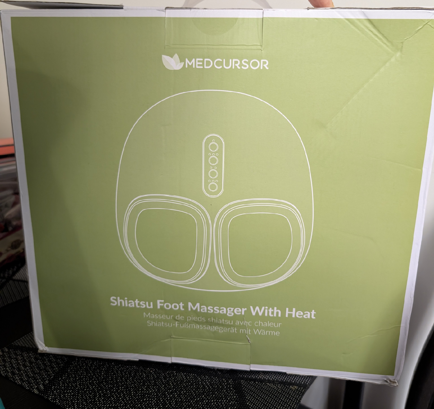 Medcursor Shiatsu Foot Massager with Heat - photo 2