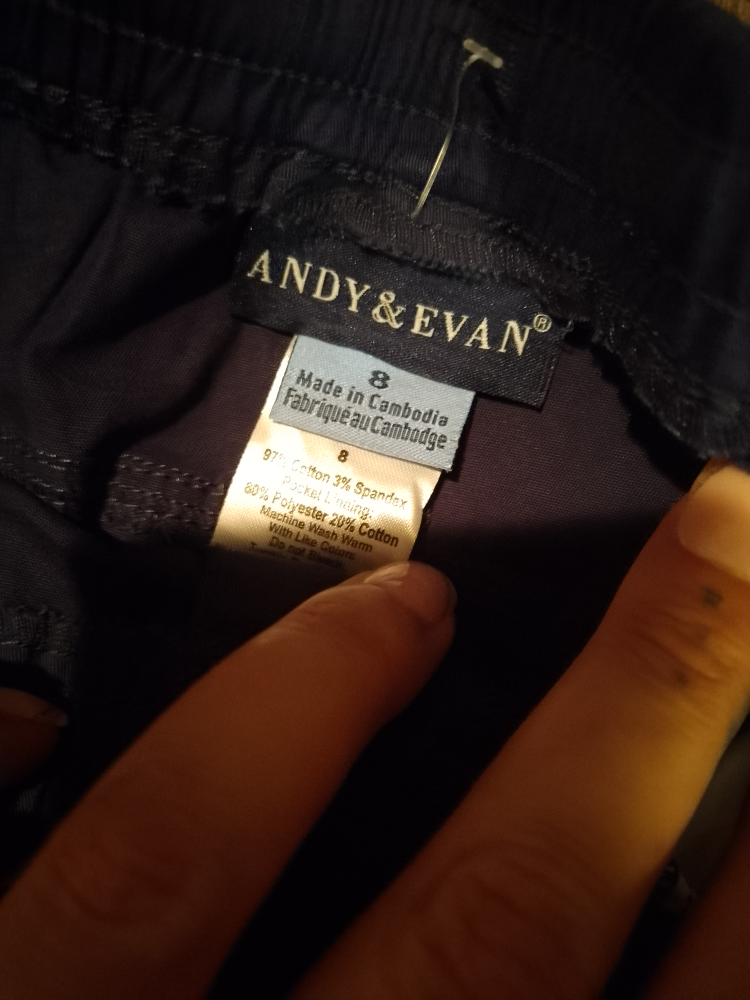 Andy & Evan Blue Pants - Size 8 - photo 2