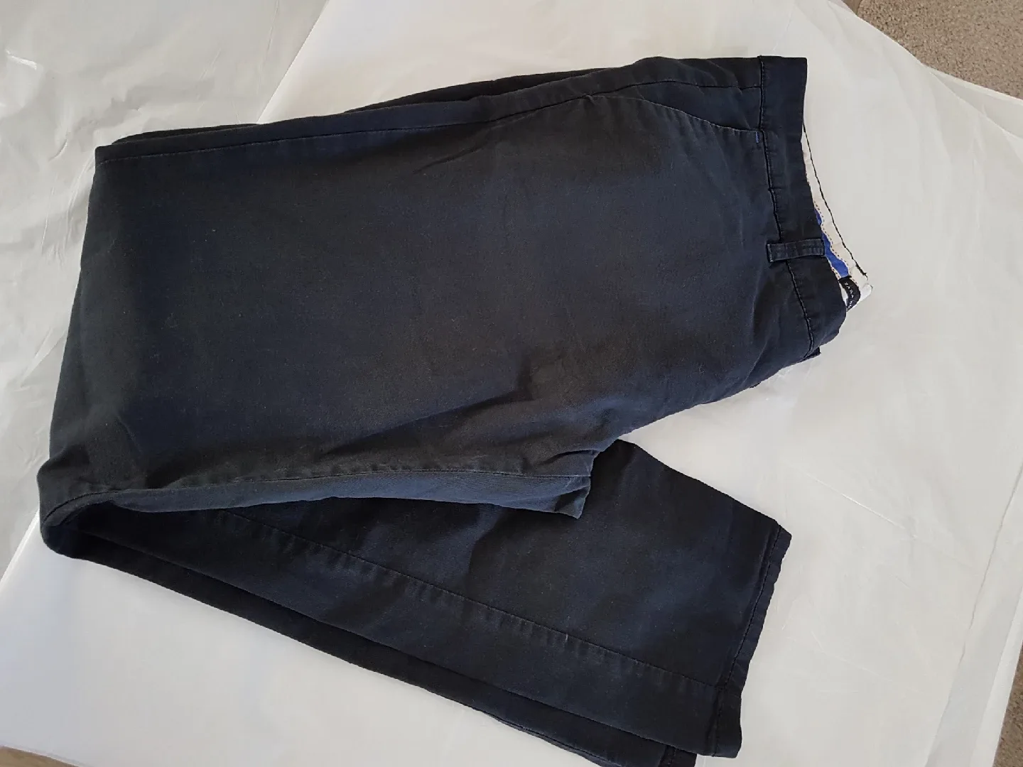 Zara Man Basic Black Pants - Size 44 image indicator(3)