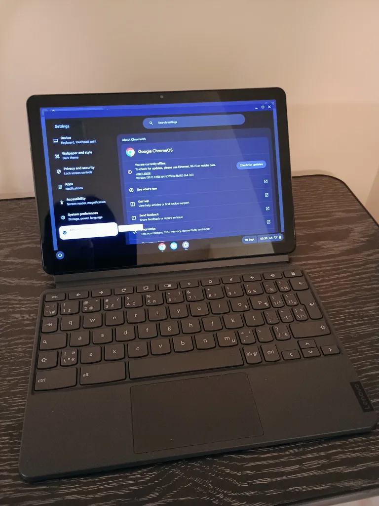 Lenovo Chromebook Duet Tablet with Keyboard
