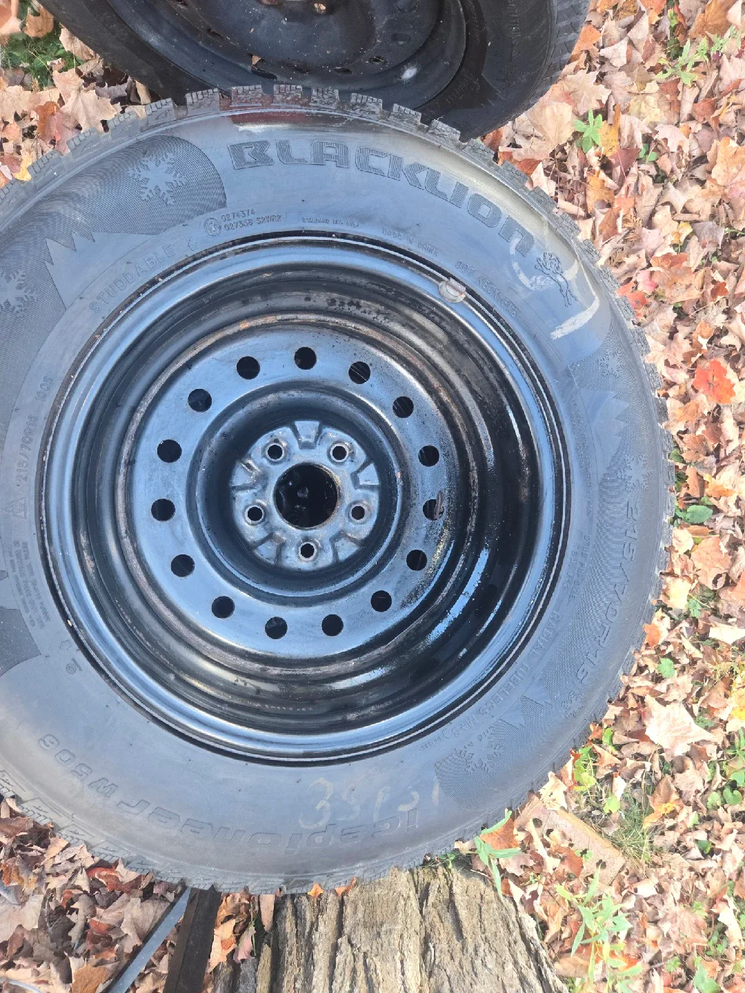 Blacklion Ice Pioneer W506 215/70R15 Tire image indicator(7)