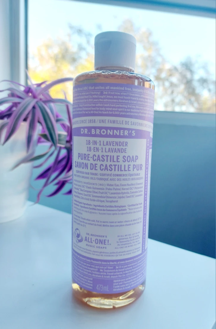 Dr. Bronner's Lavender Pure-Castile Soap 473ml