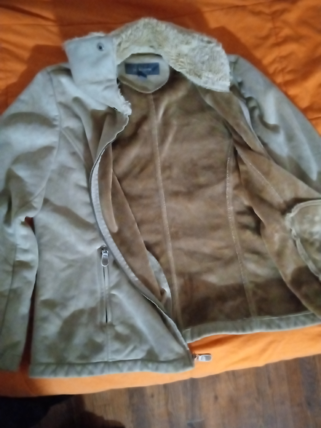 "Liz Claiborne Beige Jacket,Size XL - photo 2