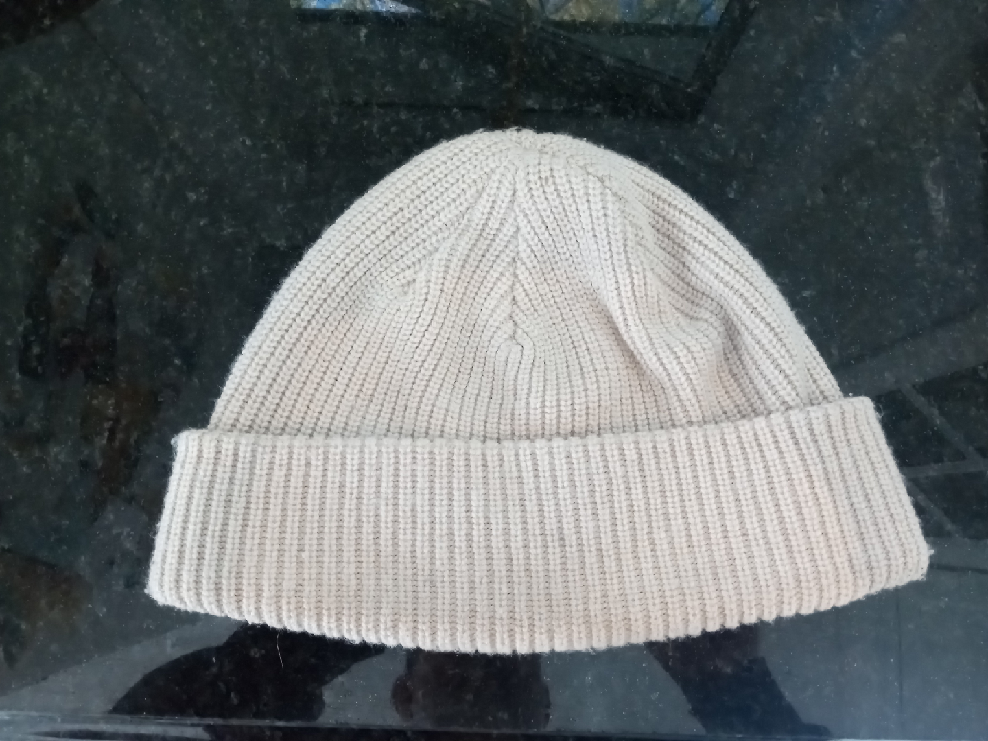 Roots Cream Knit Toque