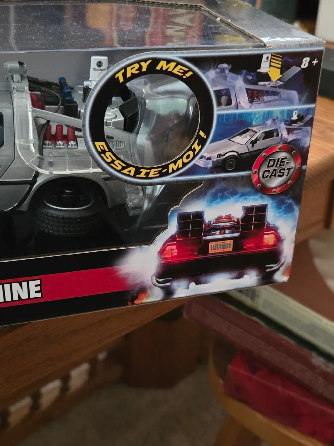 Back to the Future II Time Machine Die-Cast Car image indicator(3)