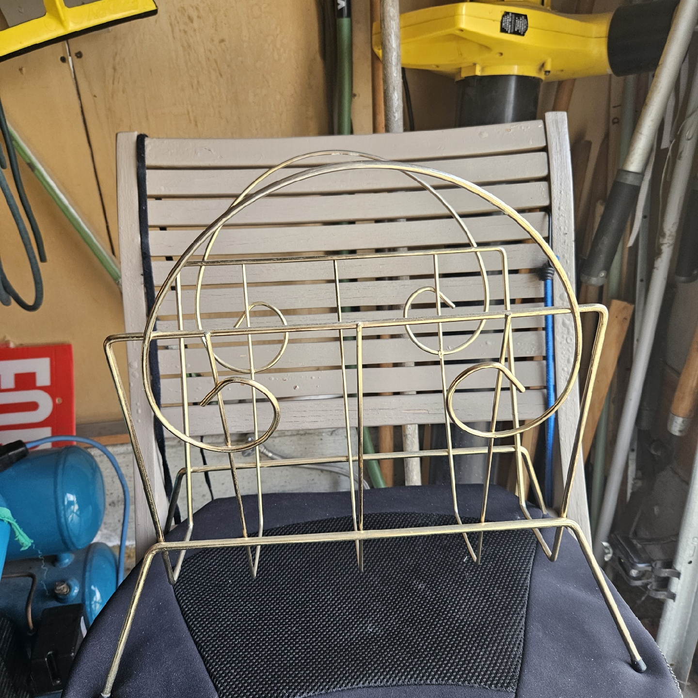 Antique Magazine / Record Rack