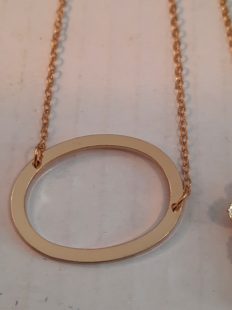 Gold Tone Necklace & Bangle Set - photo 2