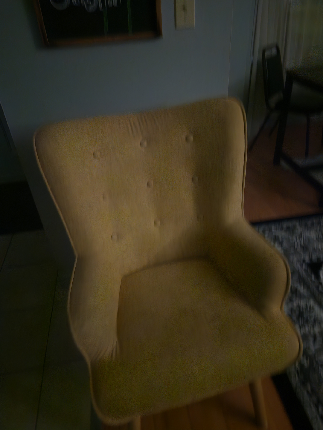 Yellow Accent Chair - photo 5