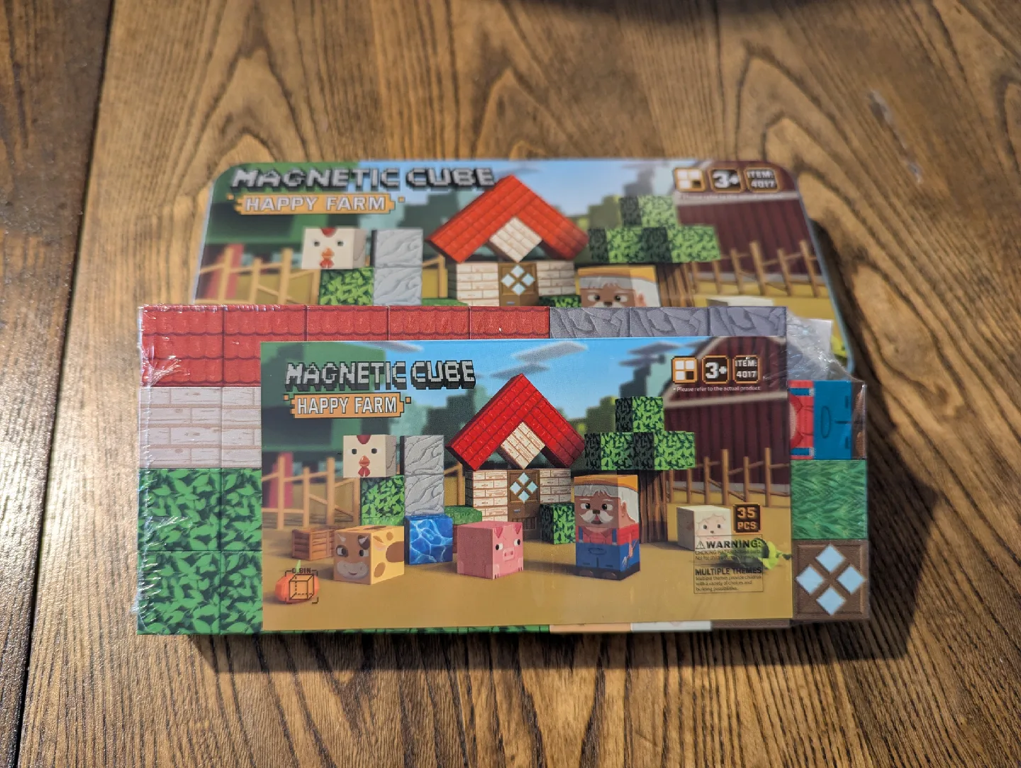 Mini Magnetic Cube Happy Farm Toy image indicator(3)