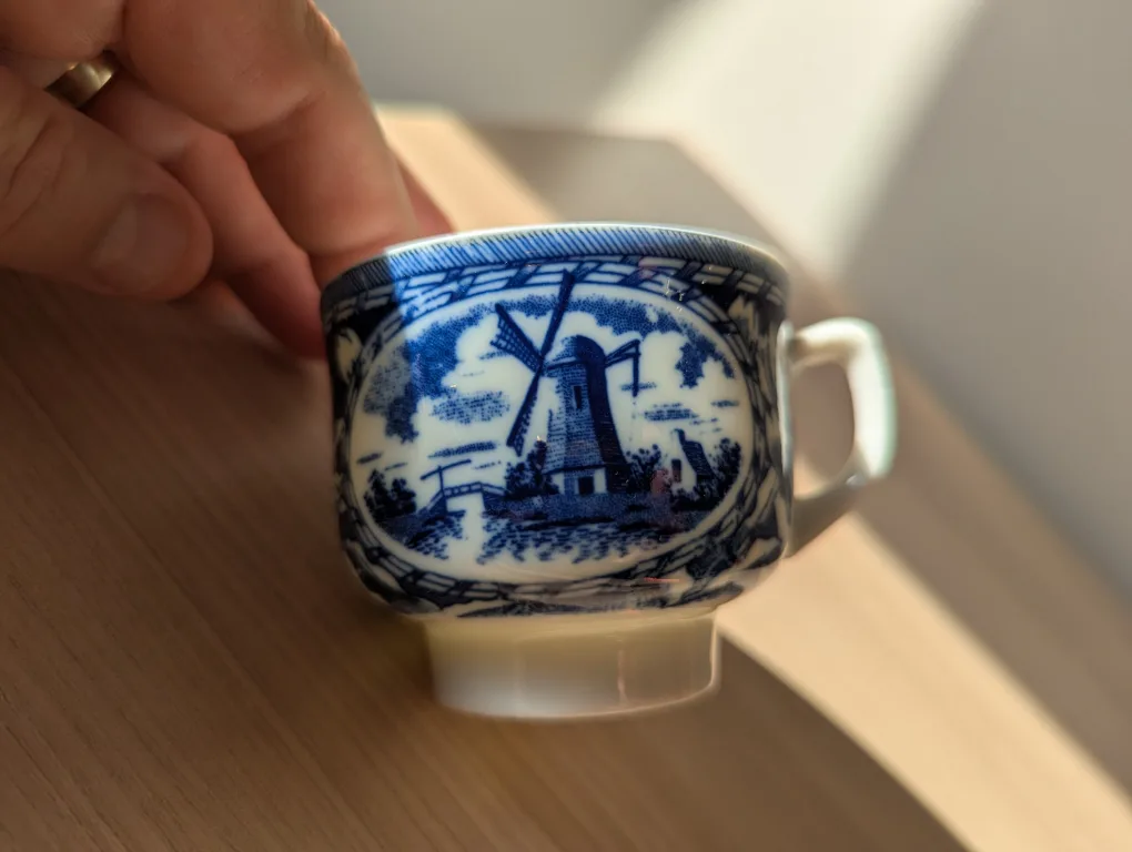 Delft Blue China Cup thumbnail