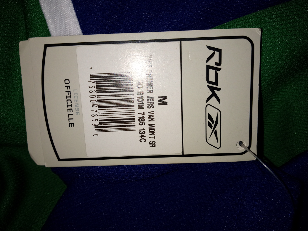 SignedReebok Vancouver Canucks Naslund #19 Jersey - Size M - photo 5