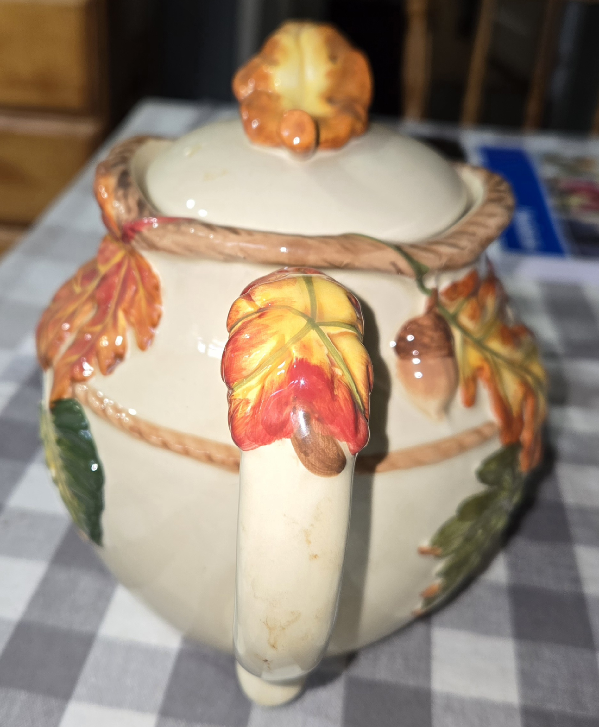 Fall Leaves Teapot - photo 3