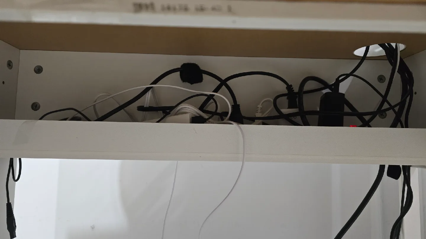 IKEA White Desk with Drawer image indicator(6)