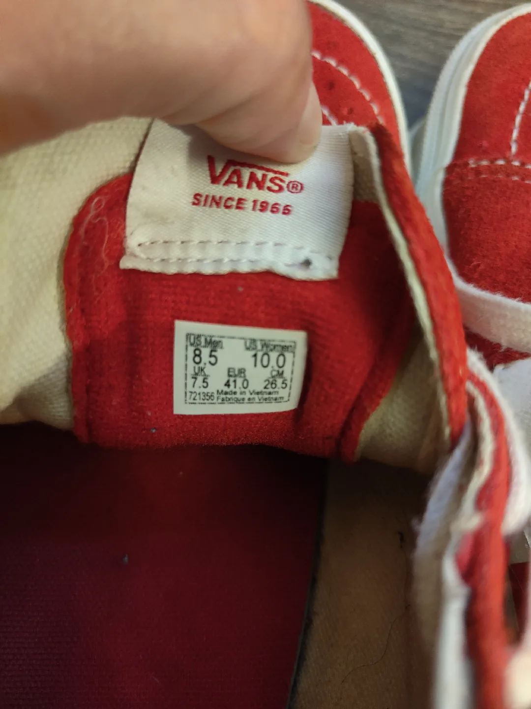 Vans Old Skool Low Checkered, Men's 8.5/Women's 10 image indicator(5)