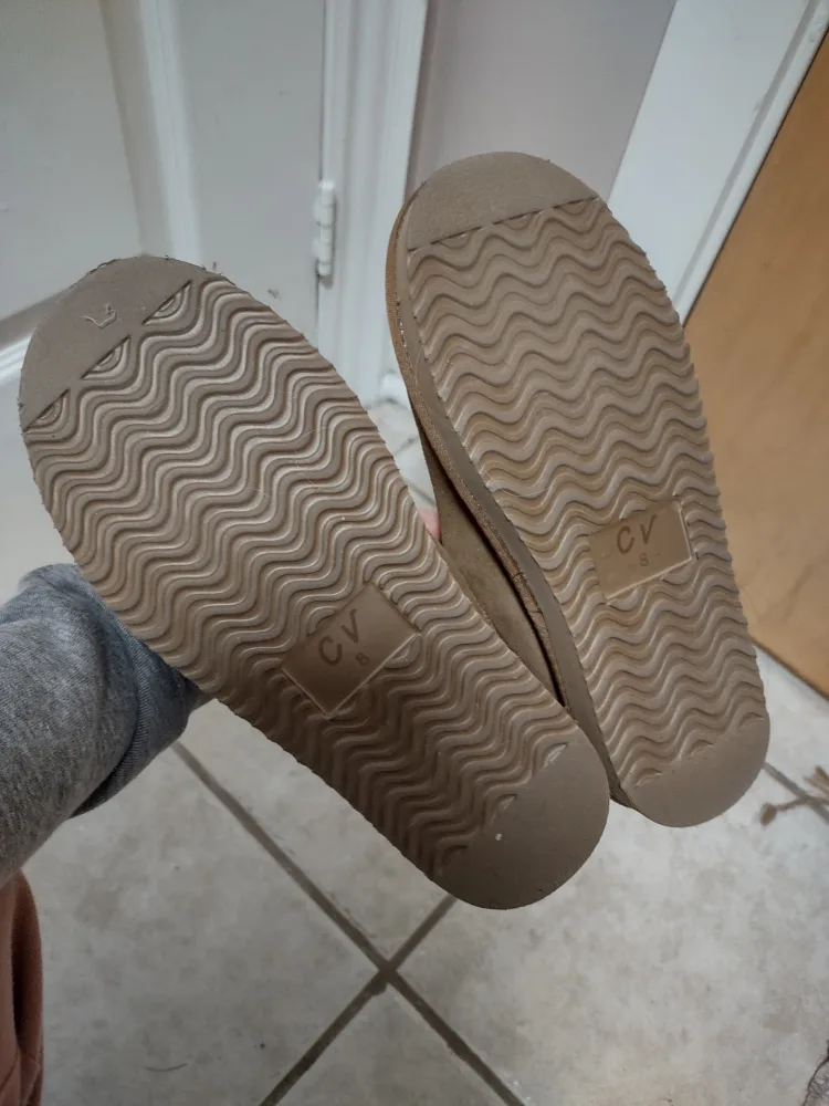 Crown Vintage Tasman Suede Slippers Size 8 image indicator(2)