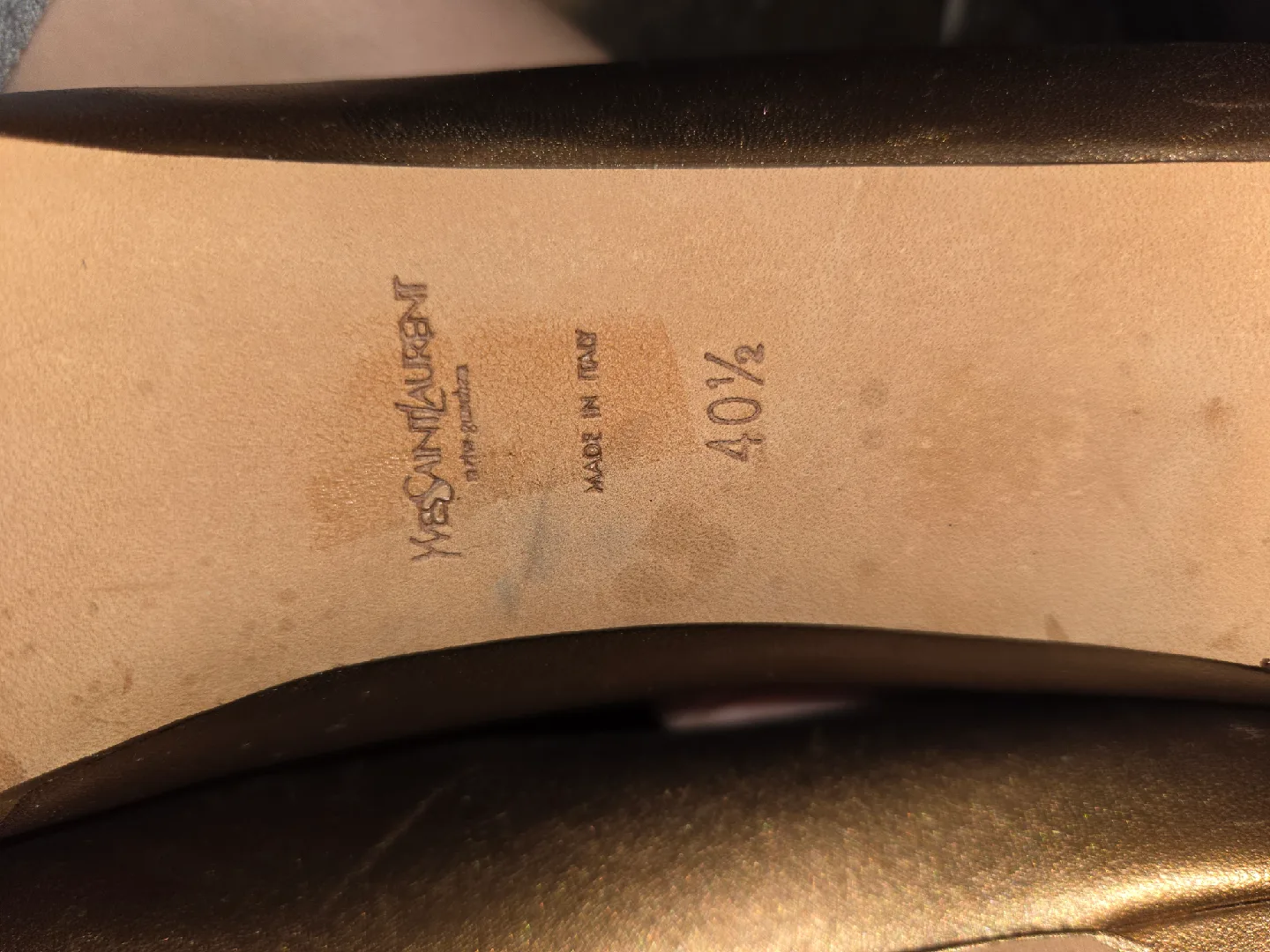 YSL Bronze Heels image indicator(7)