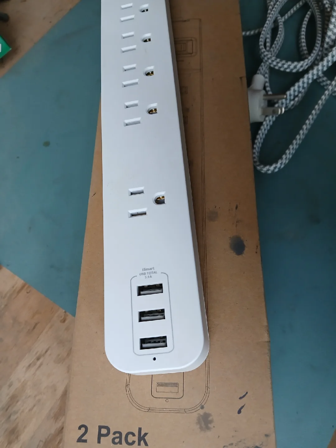 New Addtam Power Strip - 2 Pack image indicator(5)