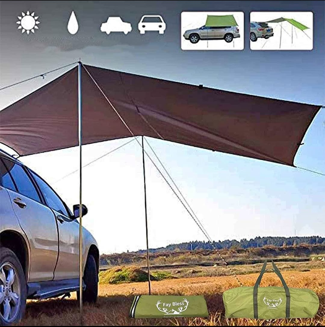 Camping Tarp Canopy for CAR/SUV Waterproof