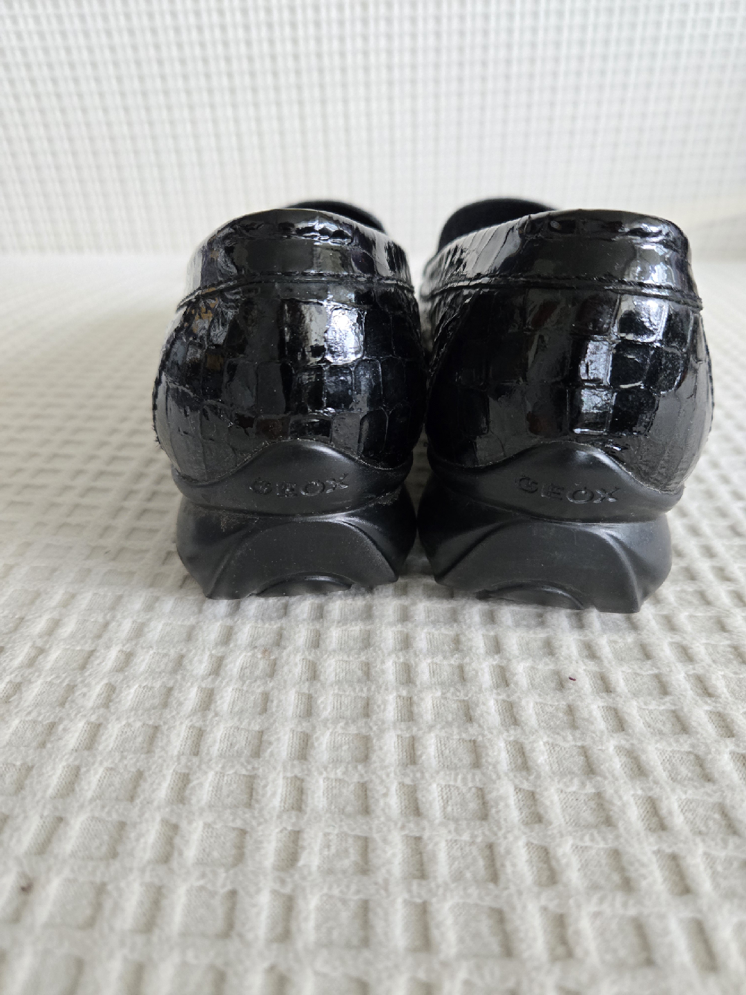 Geox Black Leather Loafers - photo 3