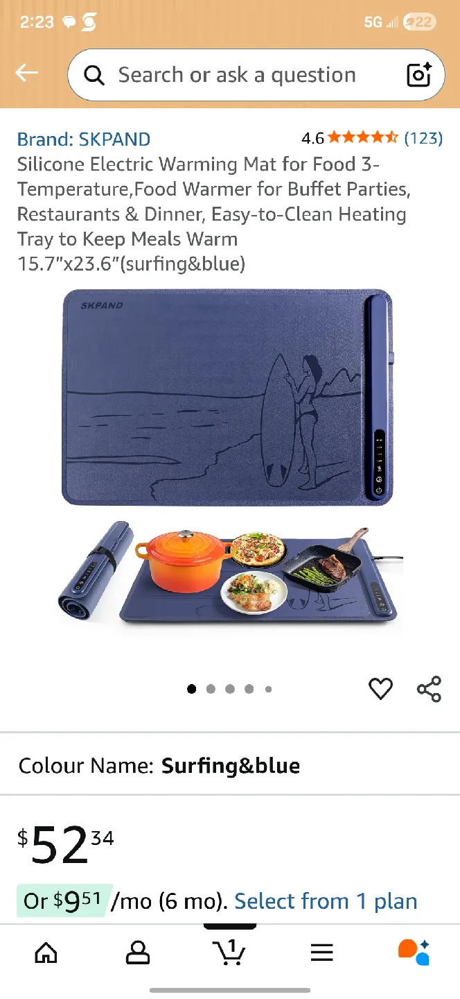 food warming matt thumbnail